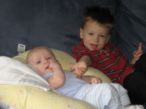 Camren and Quin hanging out together